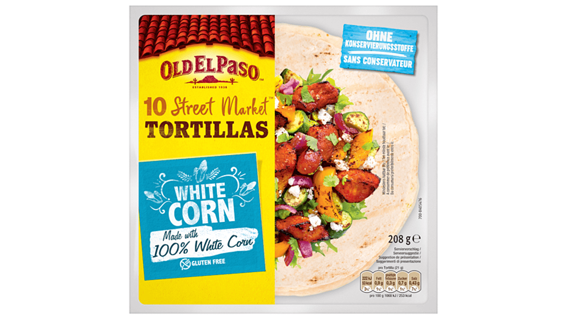 Tortillas sans gluten Produits mexicains Old El Paso Old El Paso